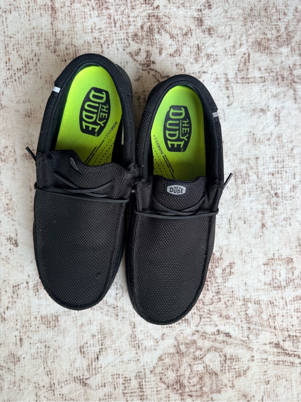 Hey Dude Wally Work Comp Toe Slip-On Men's Shoes - Picture 2 of 6